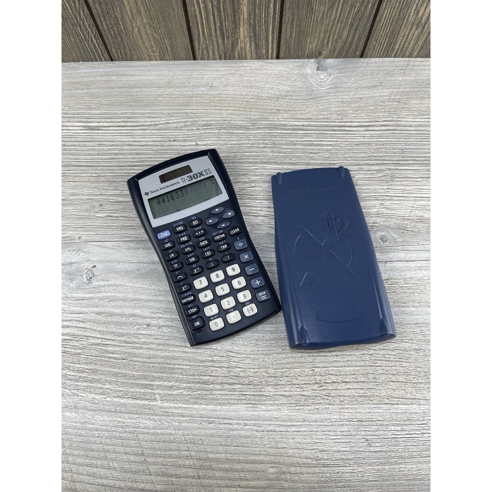 Texas Instruments TI-30X IIS Scientific Calculator w/ Cove Tested Working